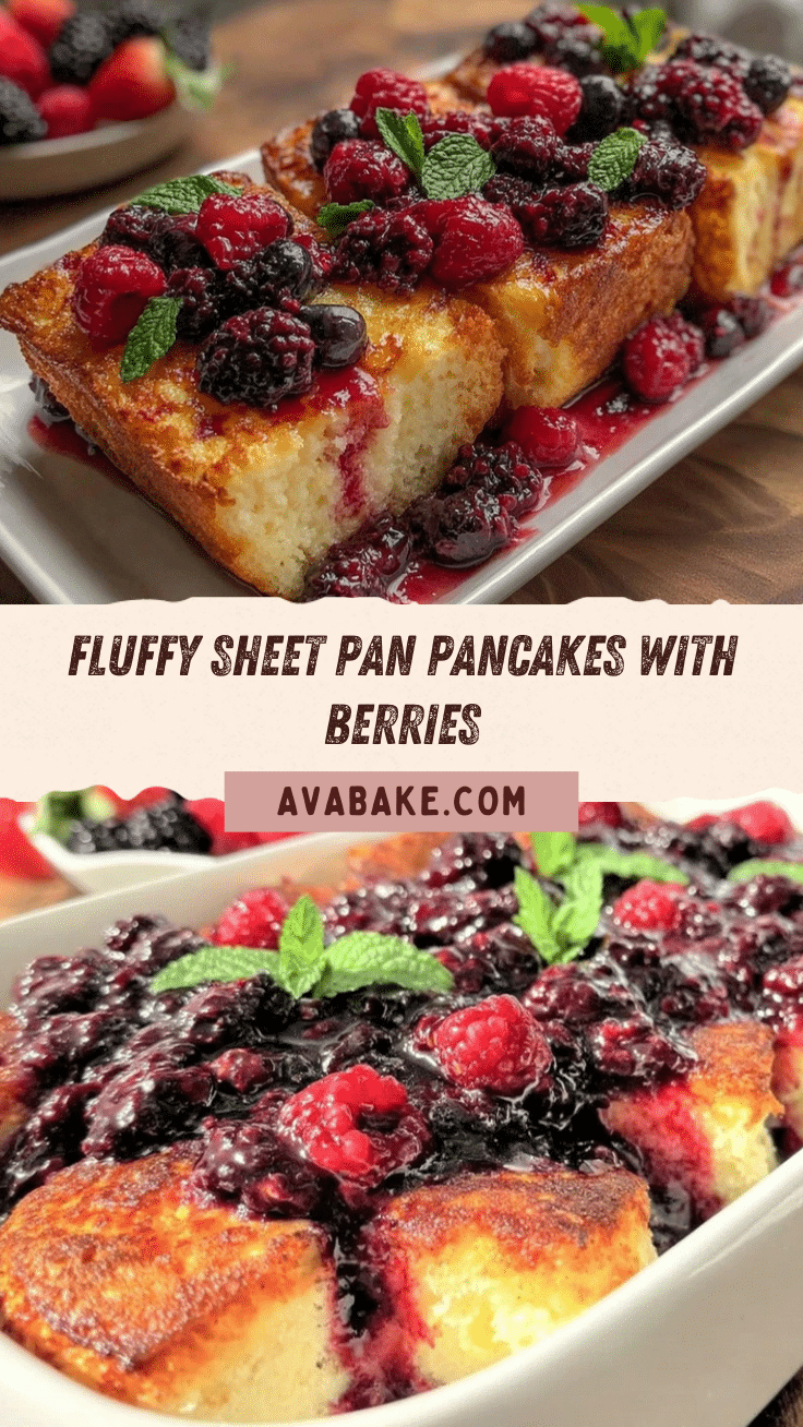 fluffy sheet pan pancakes recipe