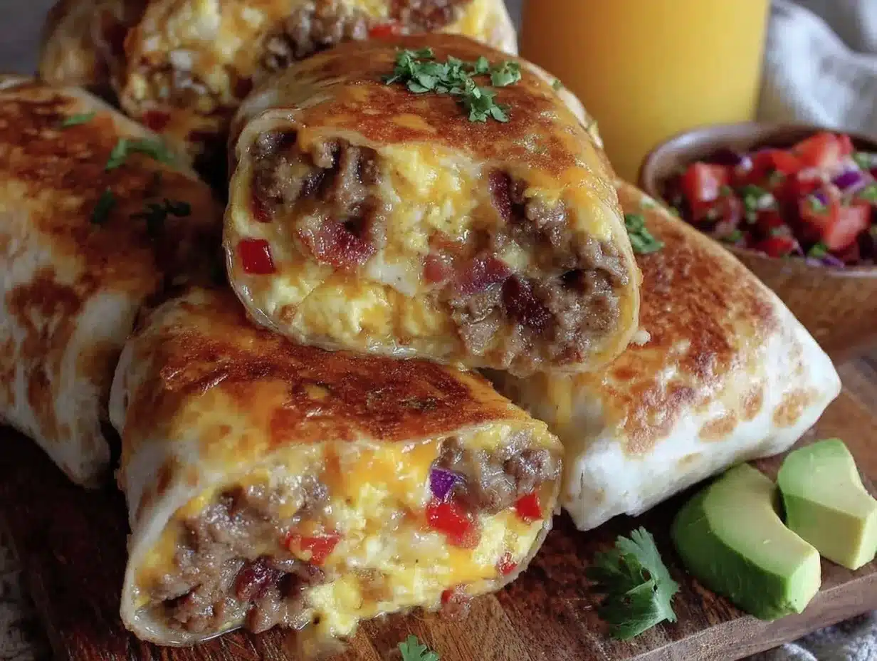 freezer-friendly breakfast burritos preparation steps