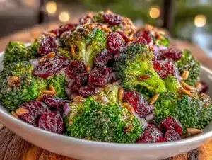 fresh broccoli salad - featured image