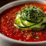 fresh chilled gazpacho - featured image