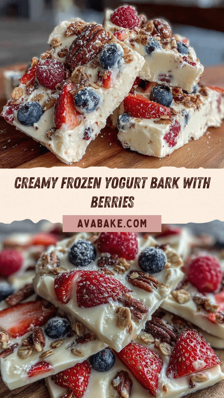 fresh frozen yogurt bark recipe recipe