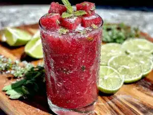 fresh watermelon agua fresca - featured image