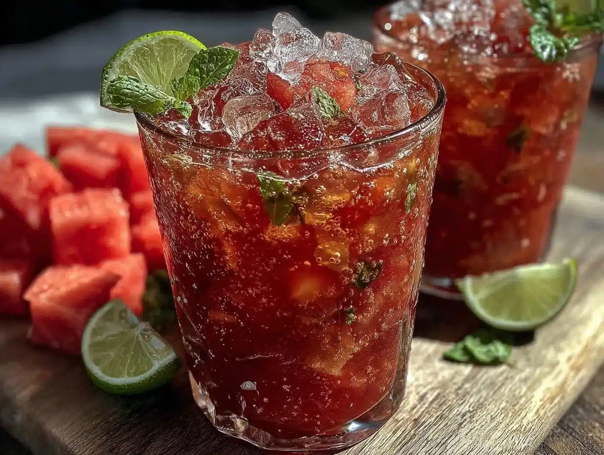 fresh watermelon agua fresca - featured image