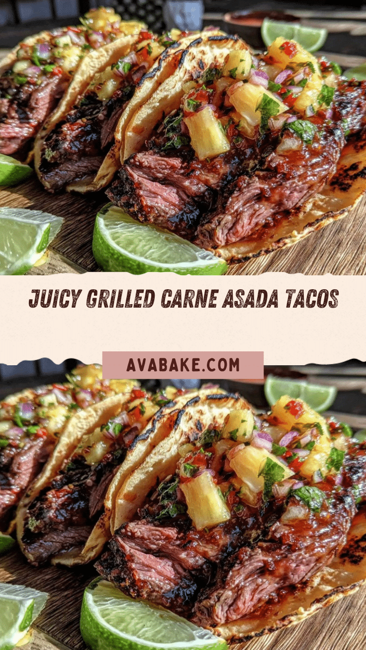 grilled carne asada street tacos recipe