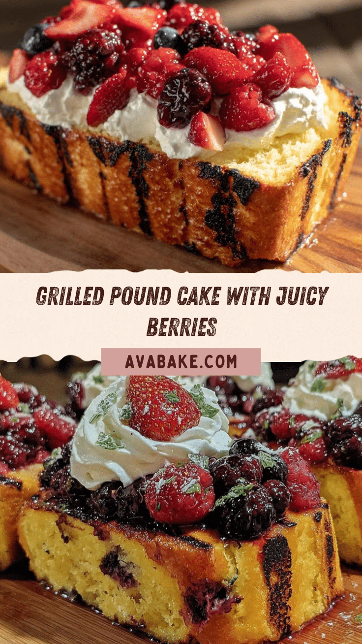 grilled pound cake recipe recipe