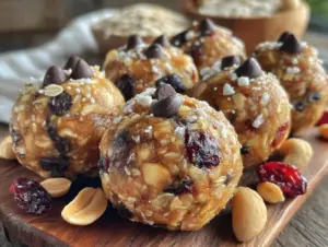 Healthy Trail Mix Energy Bites - featured image