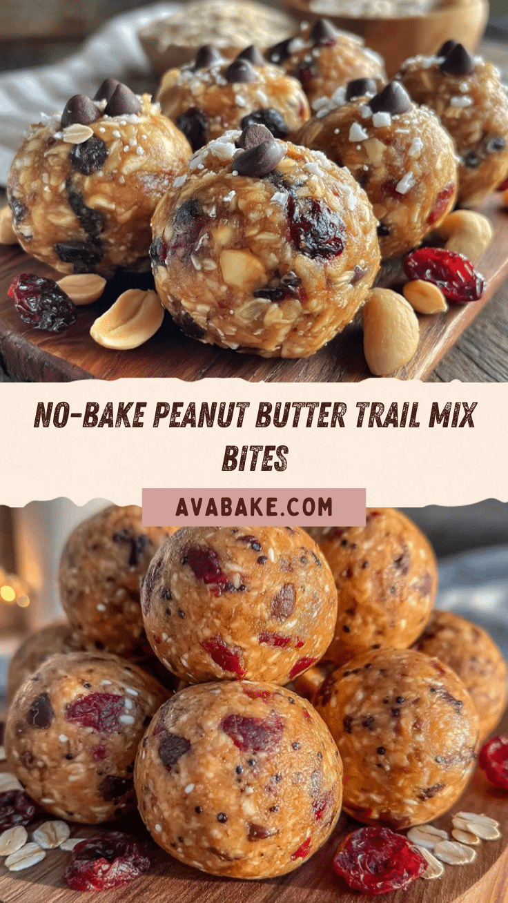Healthy Trail Mix Energy Bites recipe