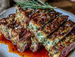 herb-crusted rack of lamb - featured image