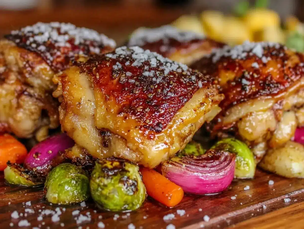 honey mustard chicken thighs preparation steps