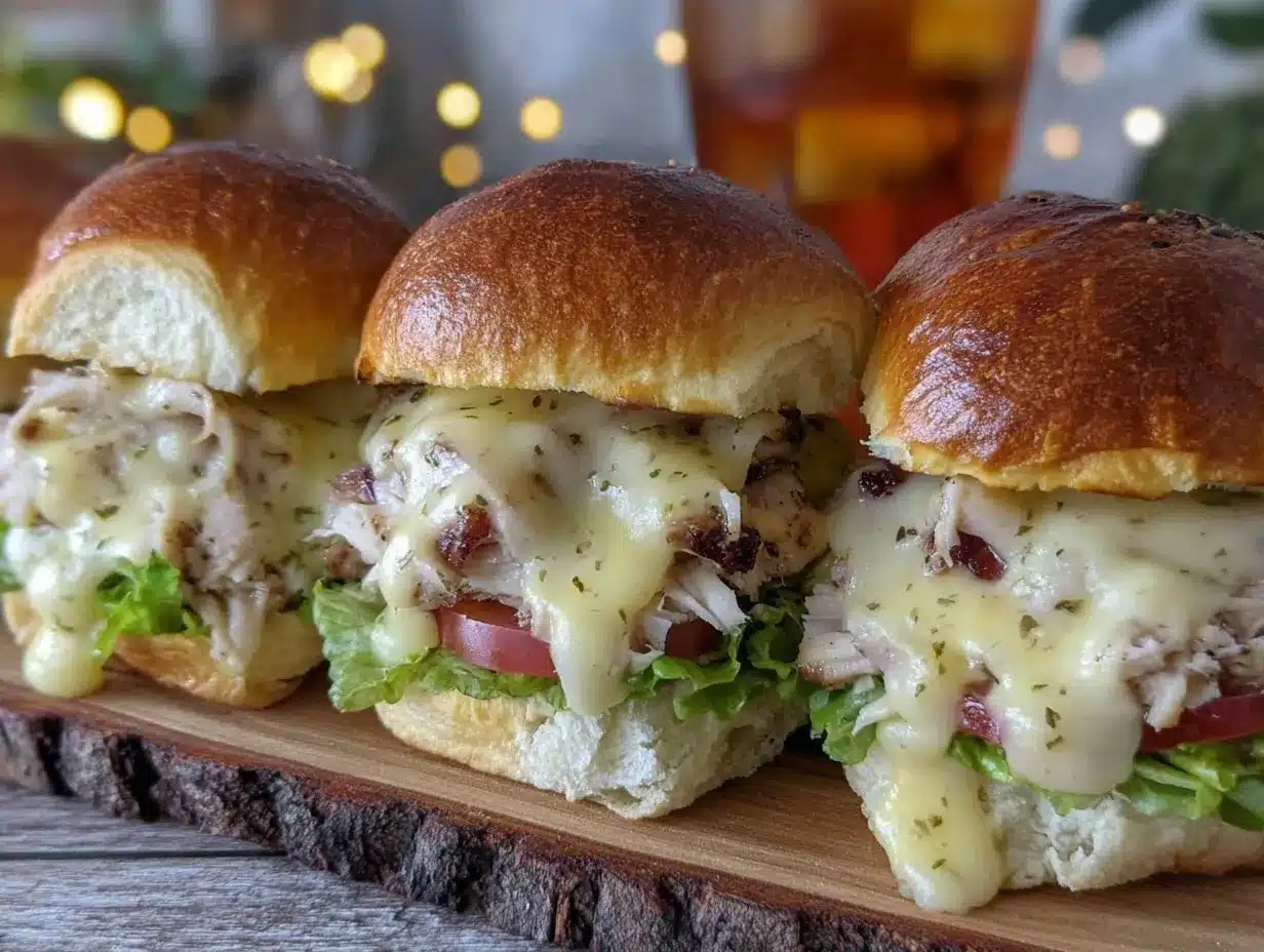 hot brown sliders preparation steps