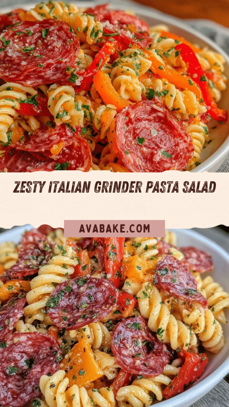 italian grinder pasta salad recipe
