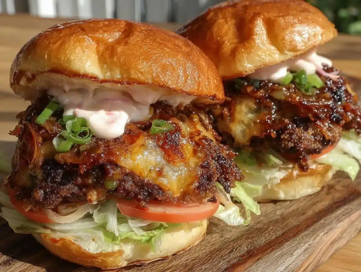 juicy all-american smash burgers preparation steps