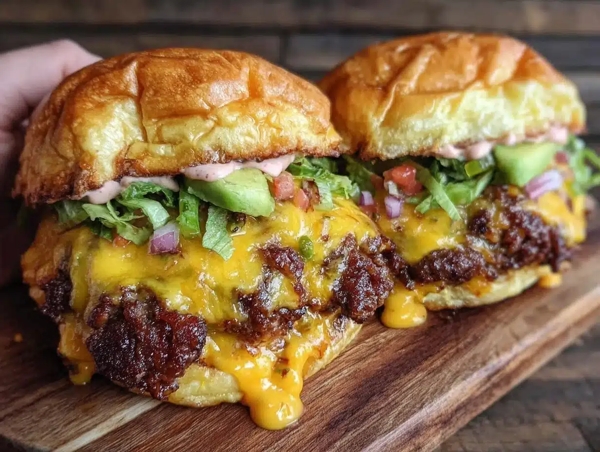juicy all-american smash burgers - featured image