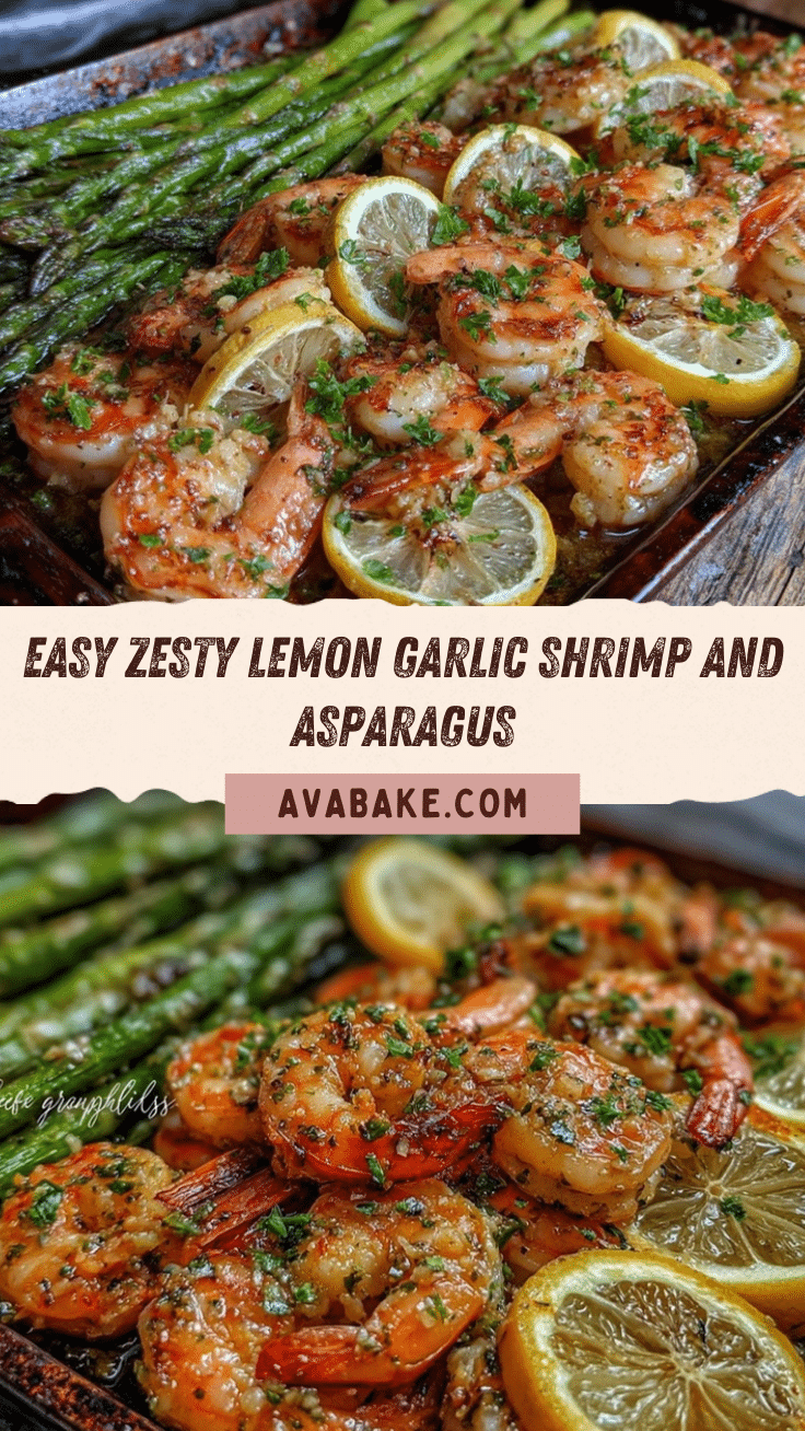 lemon garlic shrimp and asparagus recipe recipe