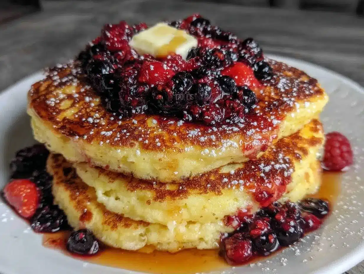 lemon ricotta pancakes preparation steps