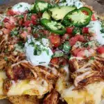 Loaded Chicken Nachos Supreme - featured image