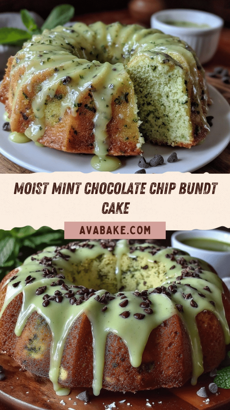 mint chocolate chip bundt cake recipe