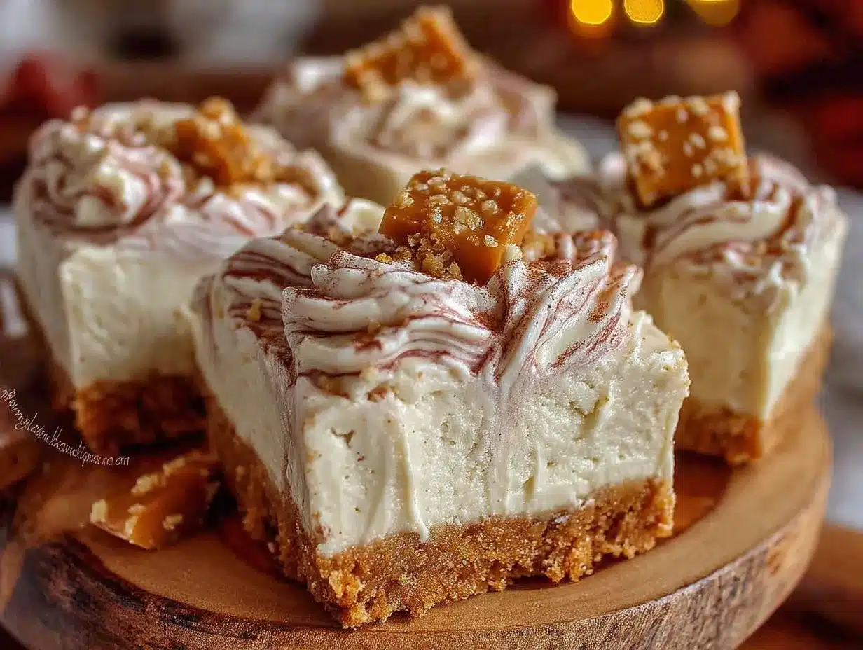 no bake cookie butter cheesecake bars preparation steps