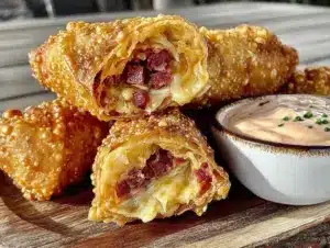 Reuben egg rolls - featured image