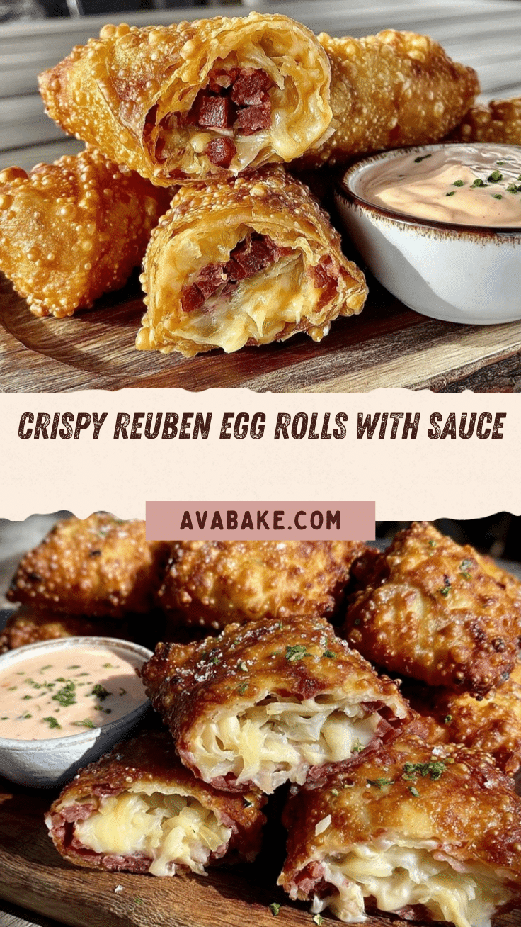 Reuben egg rolls recipe