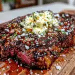 reverse sear ribeye steak - featured image