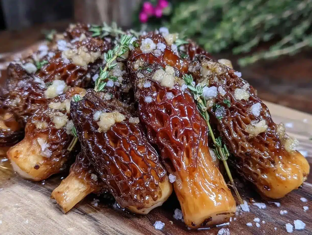 sautéed morel mushrooms preparation steps