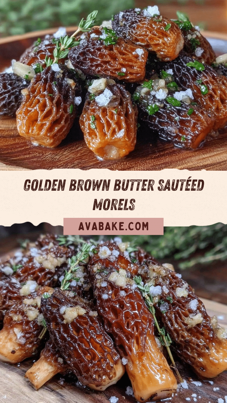 sautéed morel mushrooms recipe