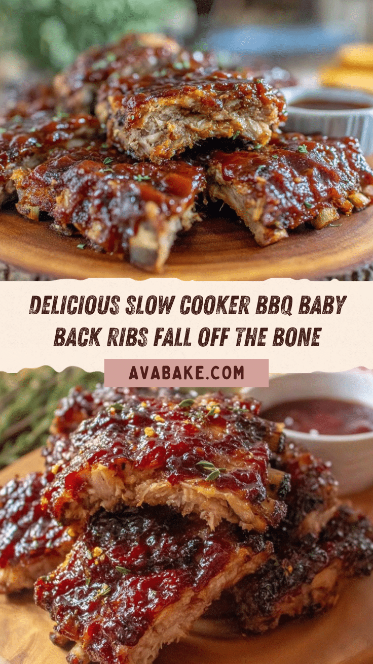 slow cooker bbq baby back ribs recipe
