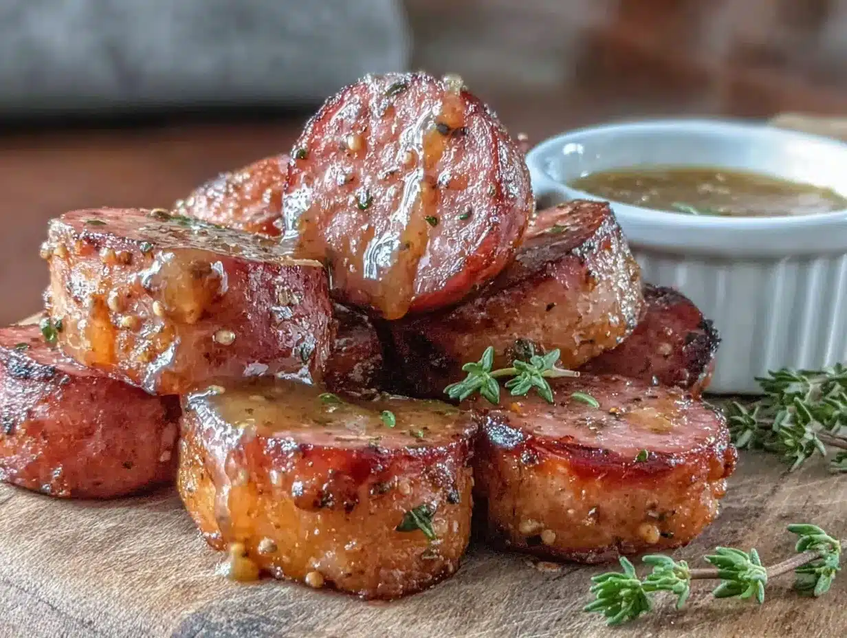 smoked kielbasa bites preparation steps