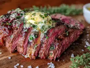 smoked tri-tip recipe - featured image