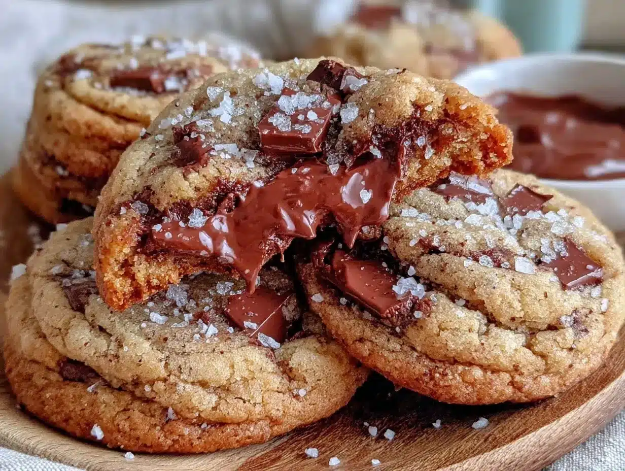 tender brown butter chocolate chip cookies preparation steps