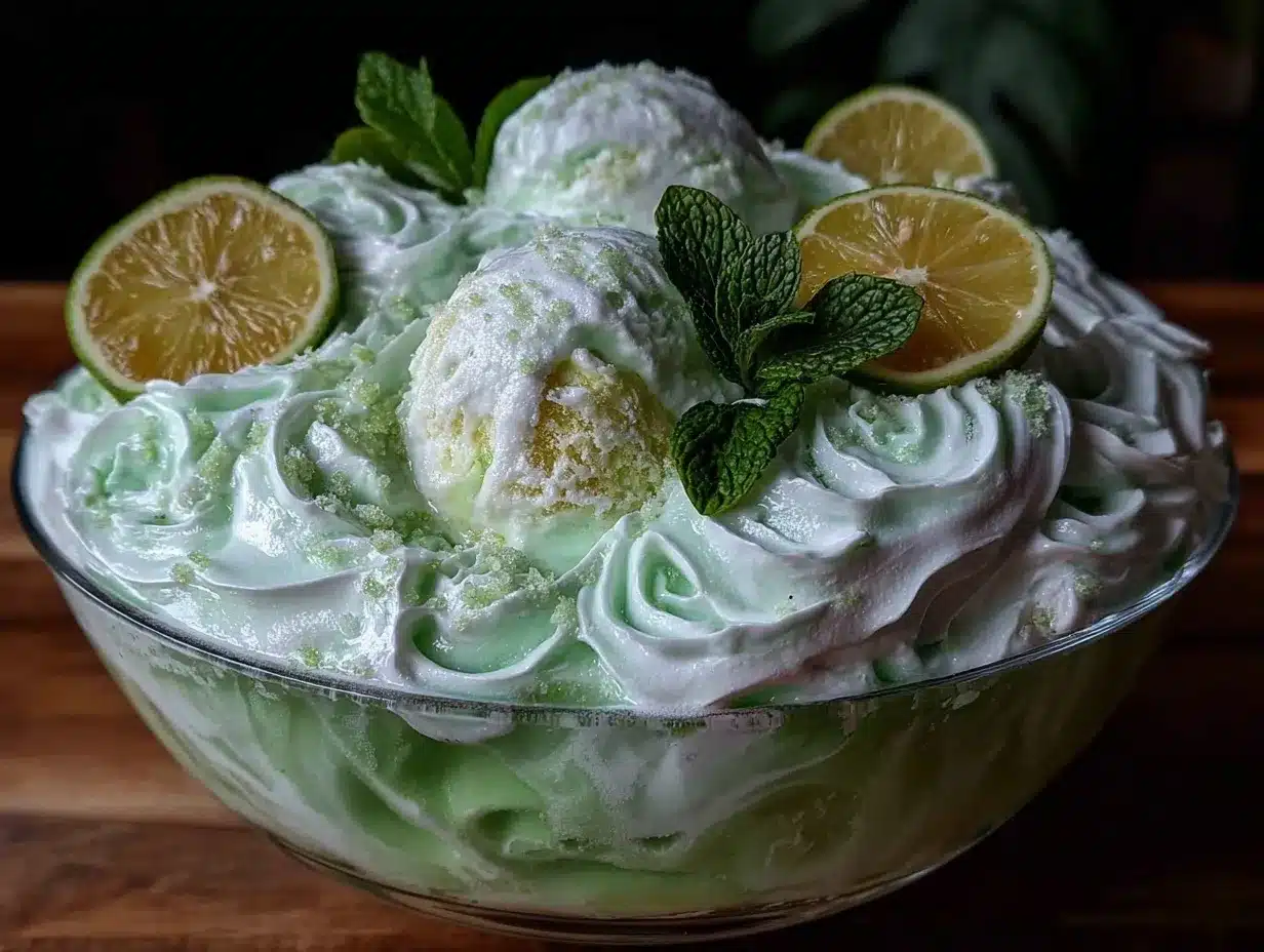 yoda soda lime sherbet punch preparation steps