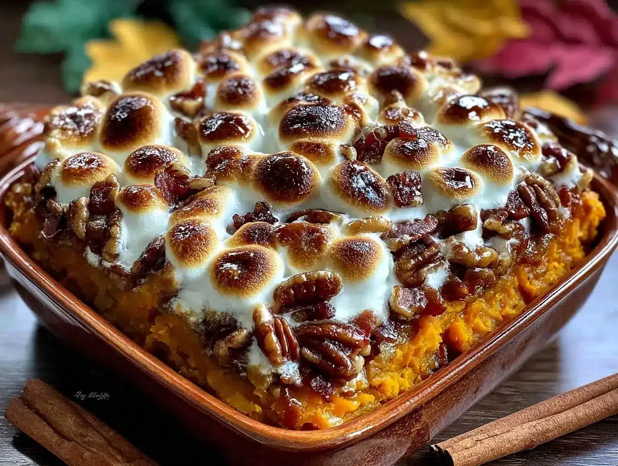 bacon pecan sweet potato casserole preparation steps