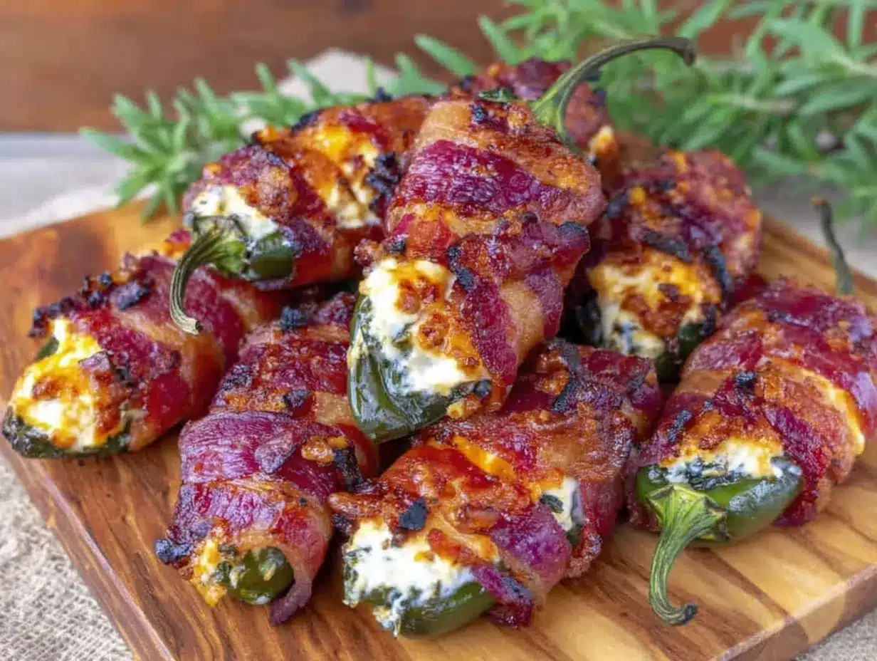 bacon-wrapped stuffed jalapeños preparation steps