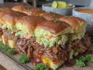 BBQ pulled pork sliders - featured image