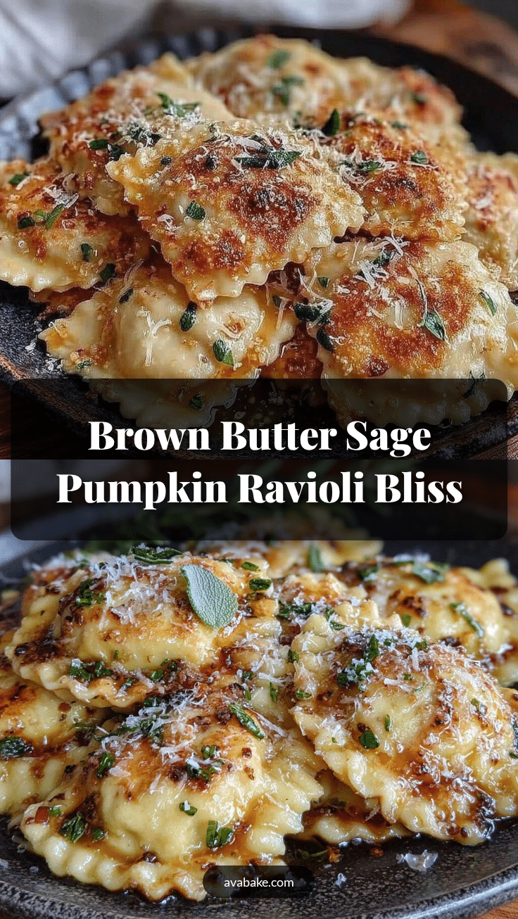 brown butter sage pumpkin ravioli recipe