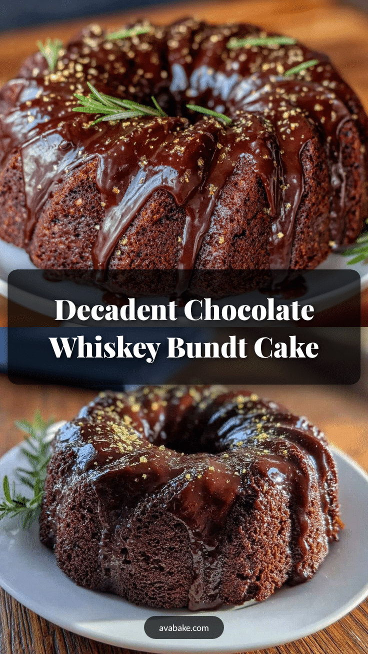 chocolate whiskey bundt cake recipe