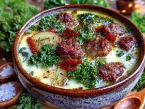 copycat Olive Garden Zuppa Toscana soup - featured image