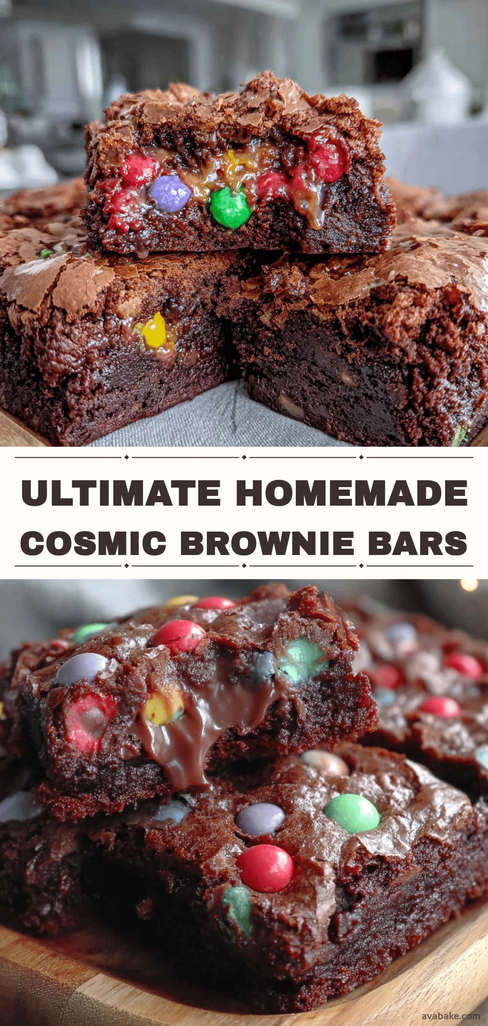 cosmic brownie bars recipe
