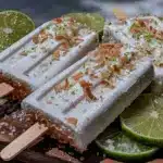creamy coconut lime paletas - featured image