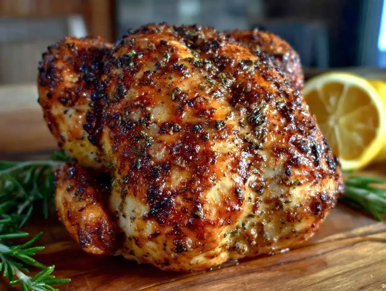 crispy beer can chicken preparation steps