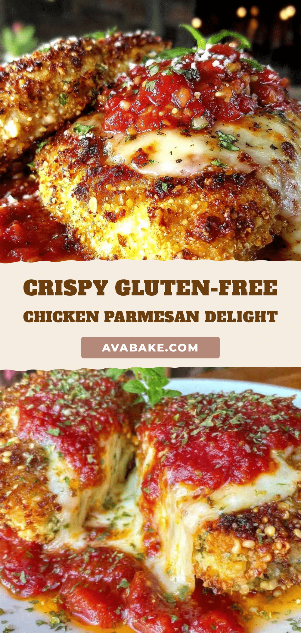 crispy gluten-free chicken parmesan recipe