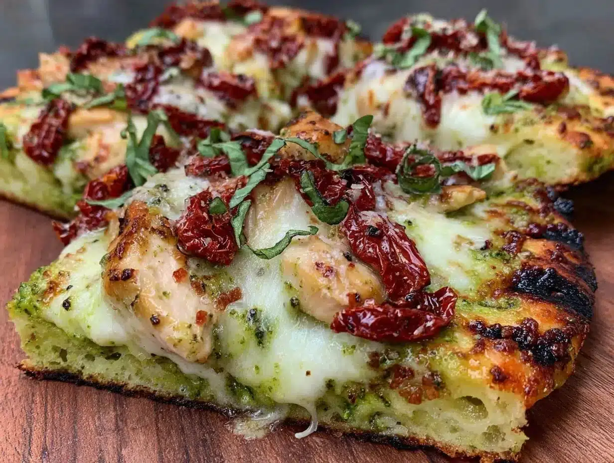 crispy grilled flatbread pizza preparation steps