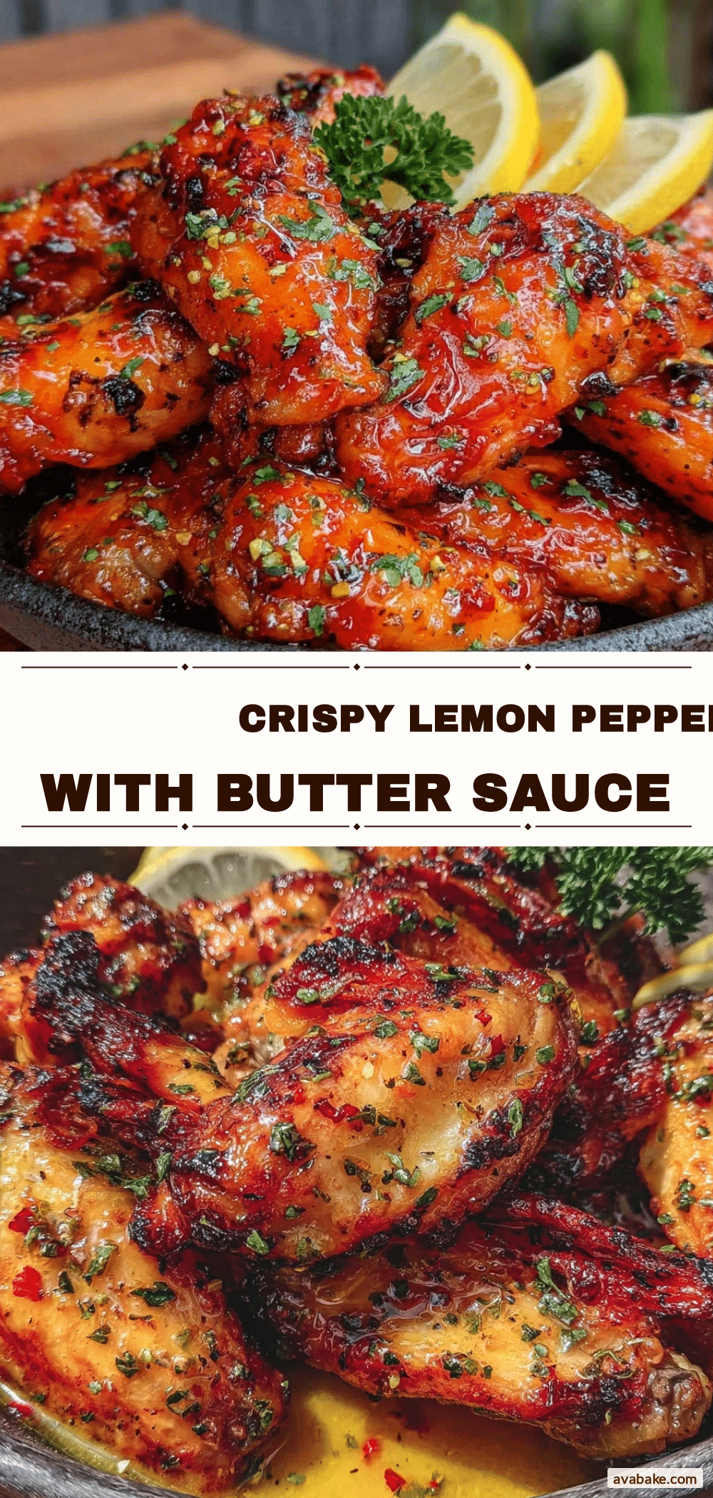 crispy lemon pepper wet wings recipe