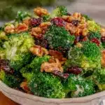 crunchy broccoli salad - featured image