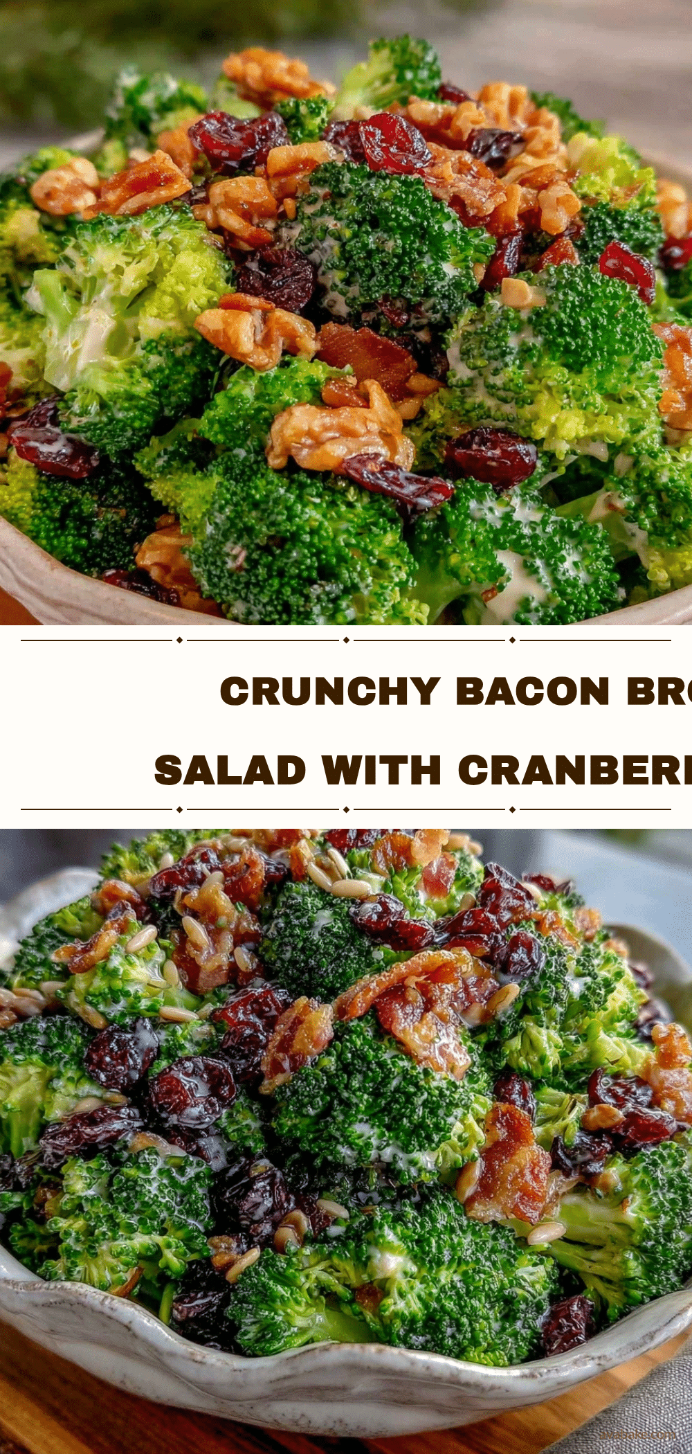 crunchy broccoli salad recipe