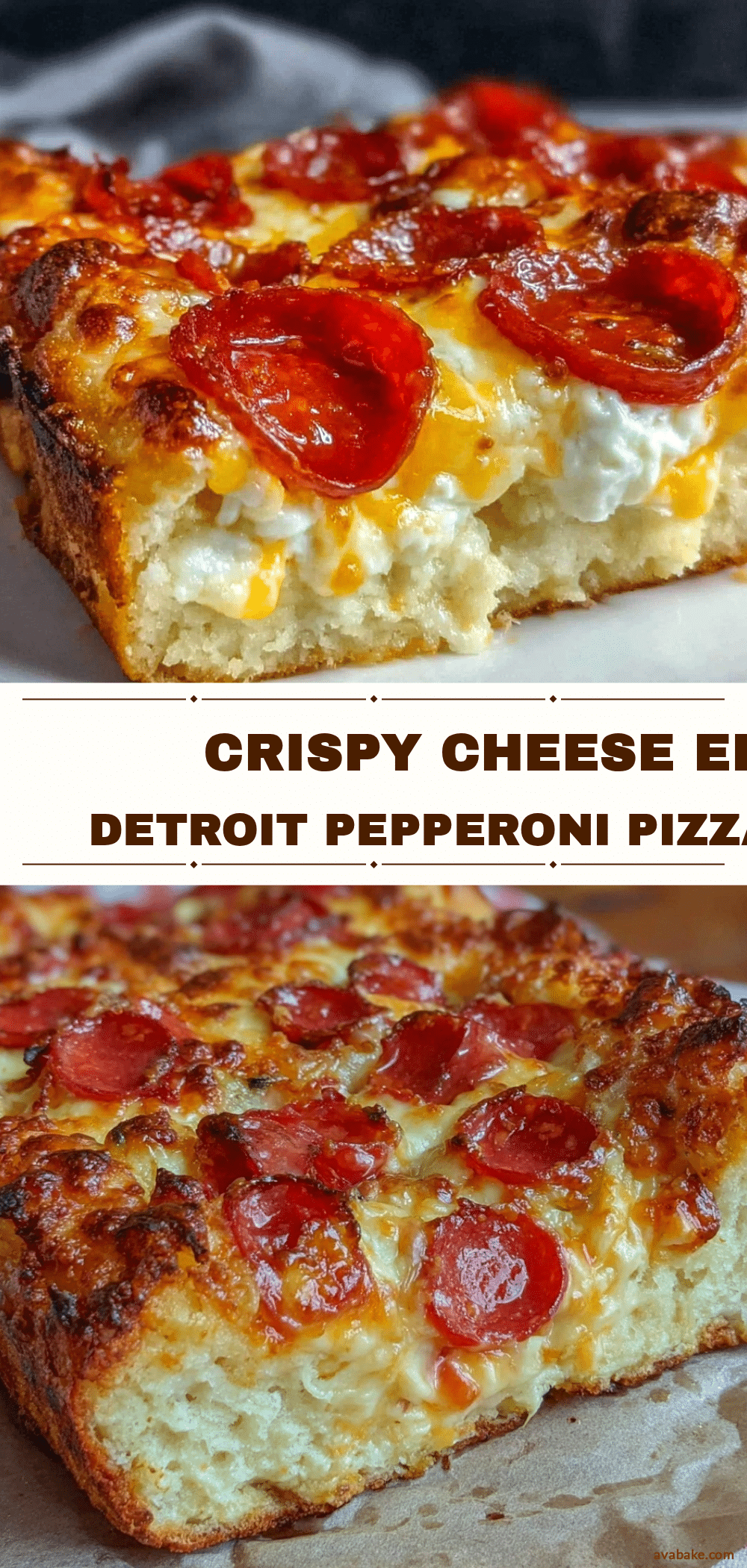 Detroit-style pepperoni pizza recipe