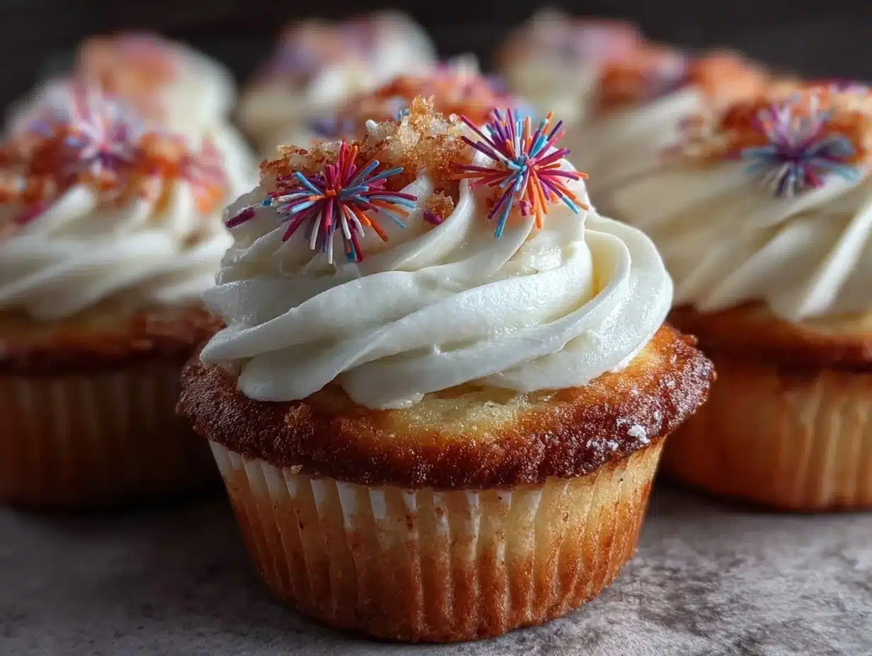 Flavorful Firework Cupcakes - featured image