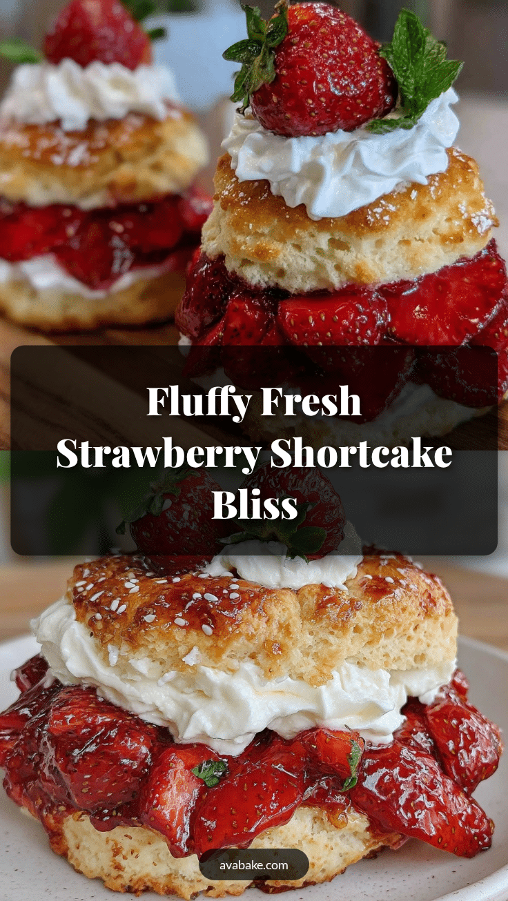 fluffy fresh strawberry shortcake recipe