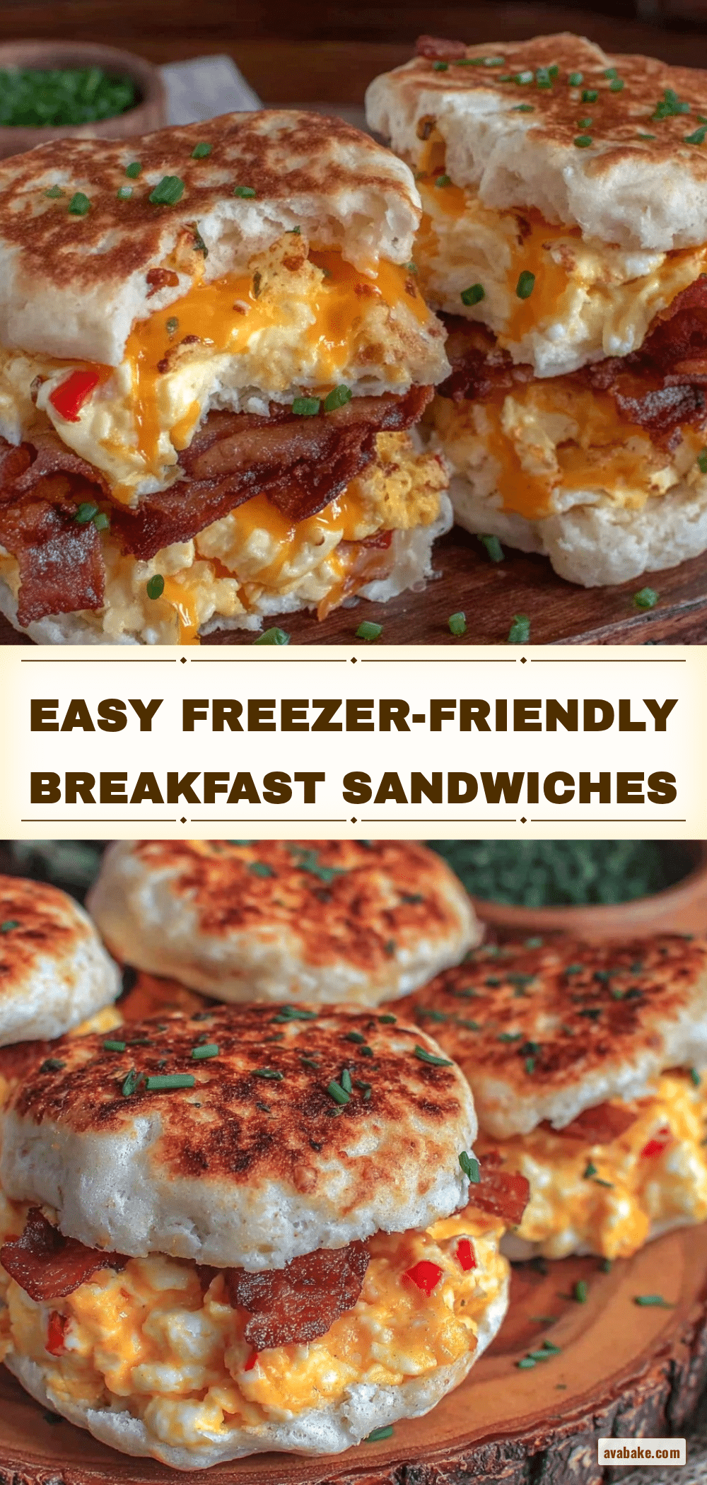 freezer-friendly breakfast sandwiches recipe